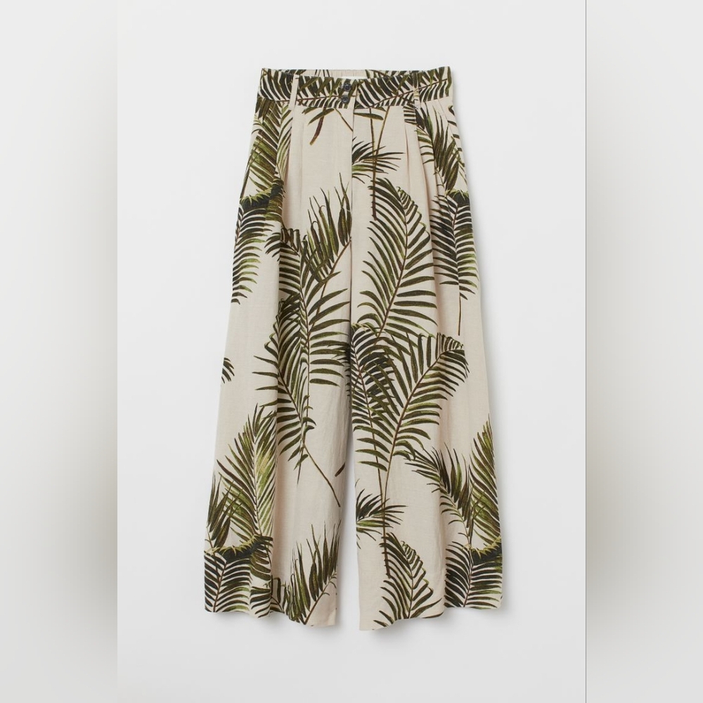 H&M - flowy palm pants